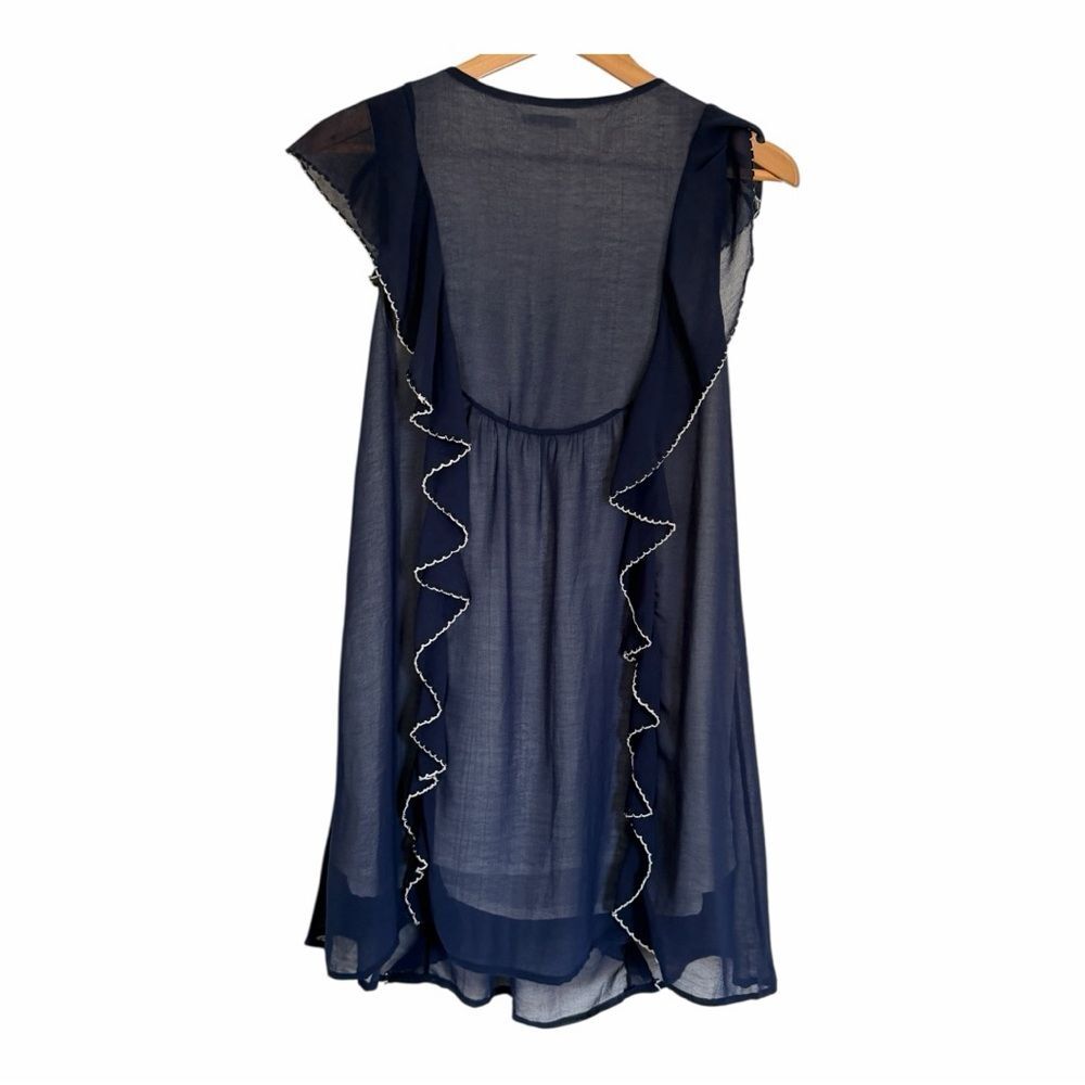 SUNCOO Beaded Gorgeous Silk Dress S - Picture 5 of 5